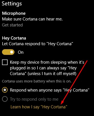 Hey Cortana