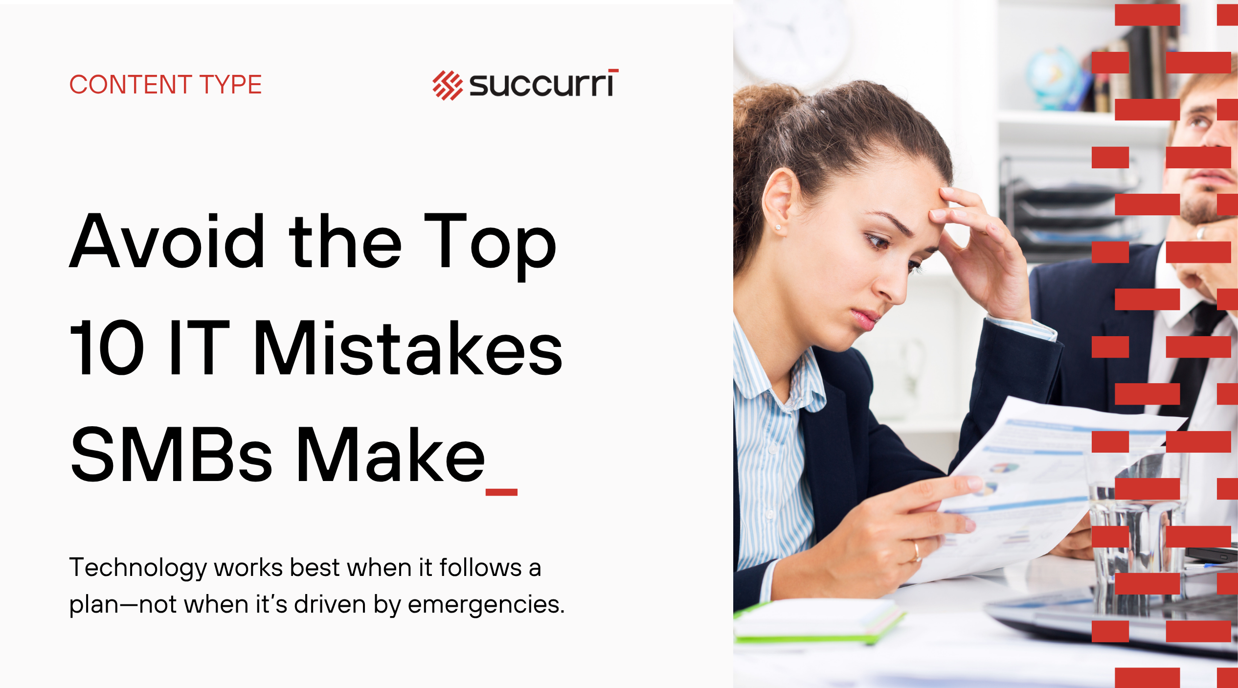 IT Strategic Planning Guide: Avoid the Top 10 IT Mistakes SMBs Make