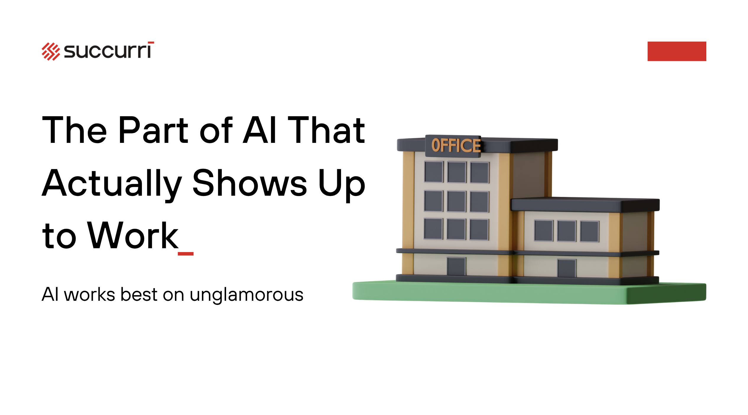 The Part of AI That Actually Shows Up to Work
