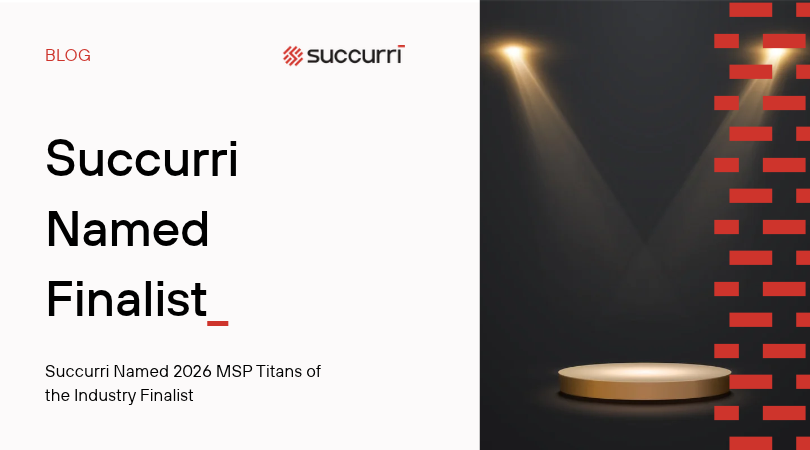 Succurri Named a 2026 MSP Titans of the Industry Finalist in the AI-Powered Category